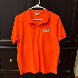 M&M'S women's Polo Shirt in Bright Orange